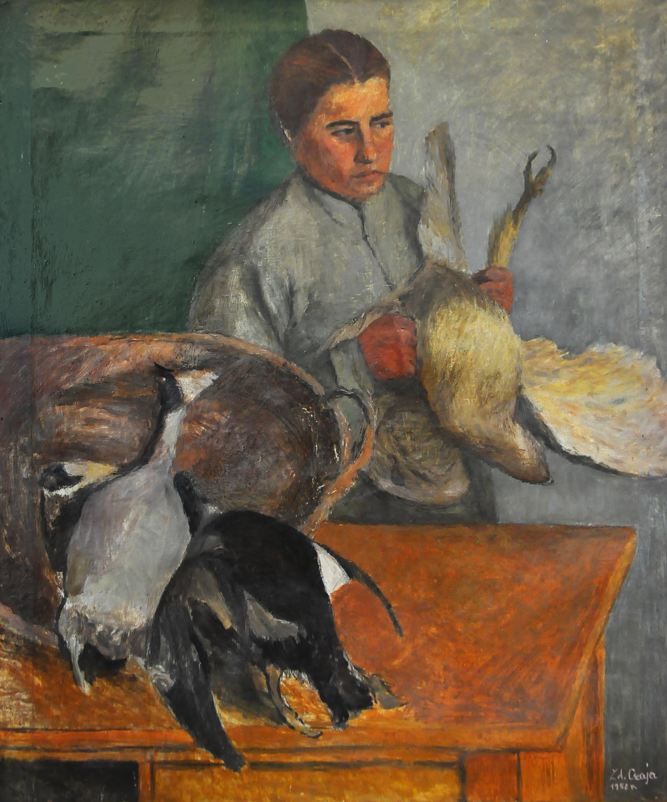 Kobieta z ptakami | Woman with Birds